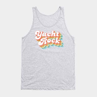 Vintage Fade Yacht Rock Party Boat Drinking product Tank Top